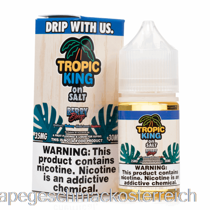 Beerenbrise – Tropic King Auf Salz – 30 Ml, 35 Mg Vape-Geschmack